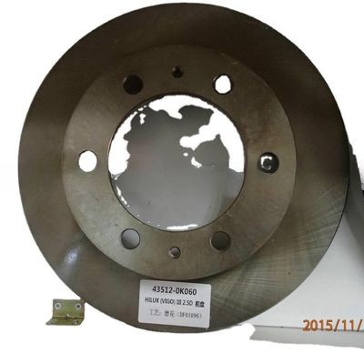 Toyota Hilux Vigo Pick Up için ön fren diski rotoru 43512-0k060 OE NO. 43512-0k060