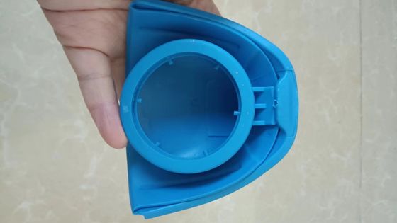 6V0955485 Audi VW SKODA için plastik mavi araba ön camı silgi makinesi yıkayıcı sıvı rezervuarı tank kapağı