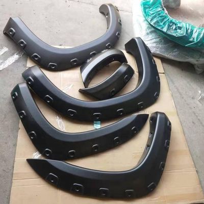 Toyota Tacoma 2005-2011 Uzun Yatak için Özel Gümüş Araç Tekerlek Fender Flare