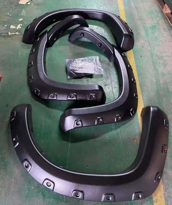 Toyota Tacoma 2005-2011 Uzun Yatak için Özel Gümüş Araç Tekerlek Fender Flare