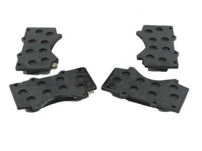 04465-60280 Toyota Sequoia Tundra Landcruiser Lexus 570 için ön fren diski yastığı
